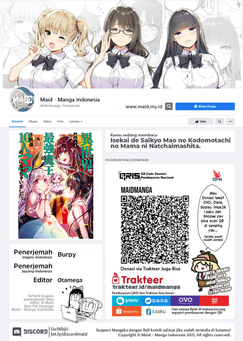 Isekai de Saikyo Mao no Kodomotachi no Mama ni Natchaimashita Chapter 32 Gambar 2