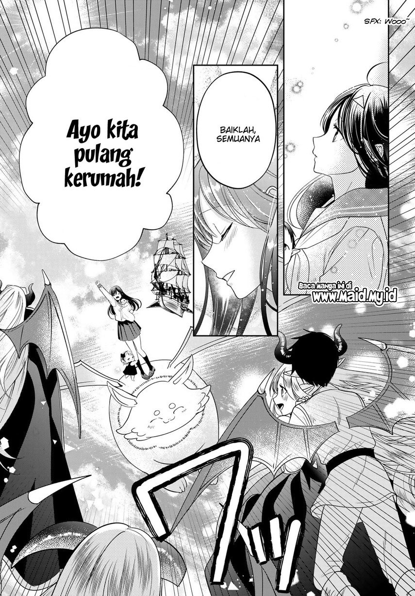 Isekai de Saikyo Mao no Kodomotachi no Mama ni Natchaimashita Chapter 40 End Gambar 47