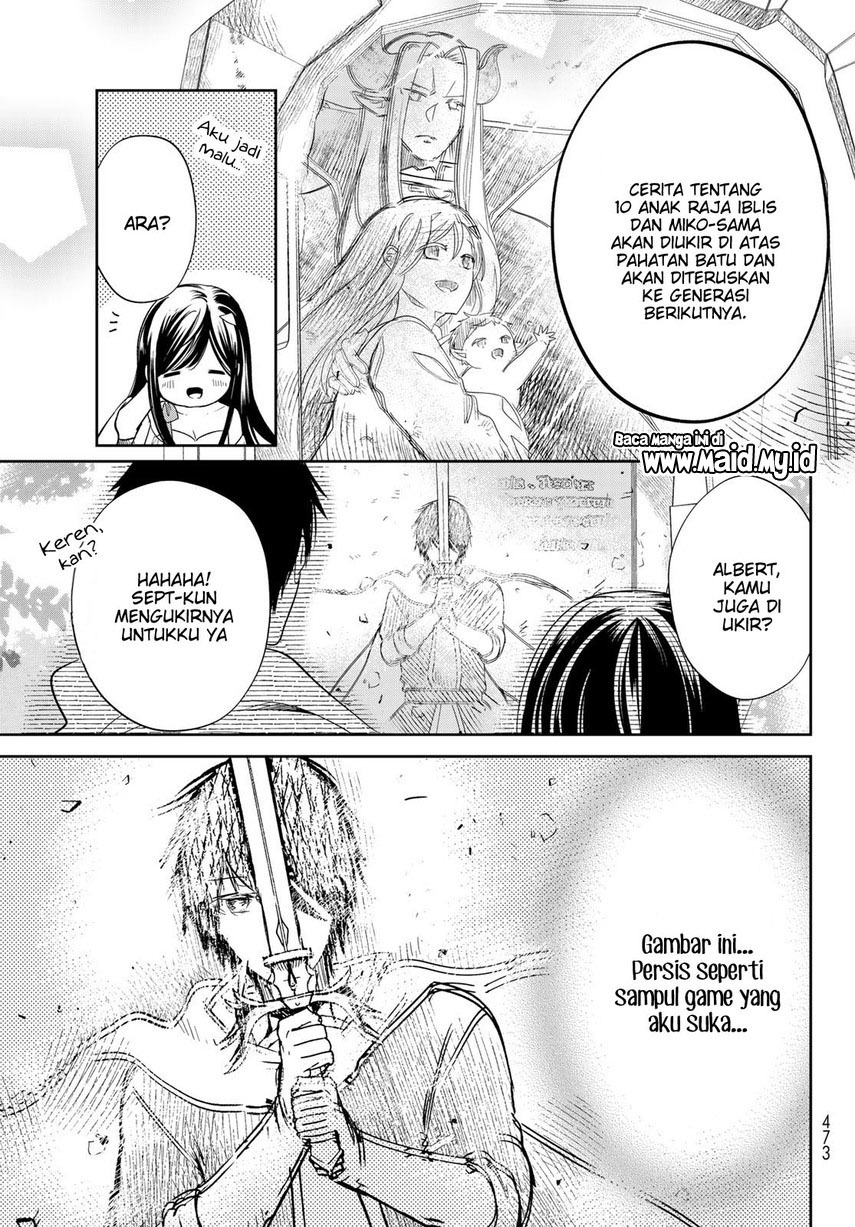 Isekai de Saikyo Mao no Kodomotachi no Mama ni Natchaimashita Chapter 40 End Gambar 51
