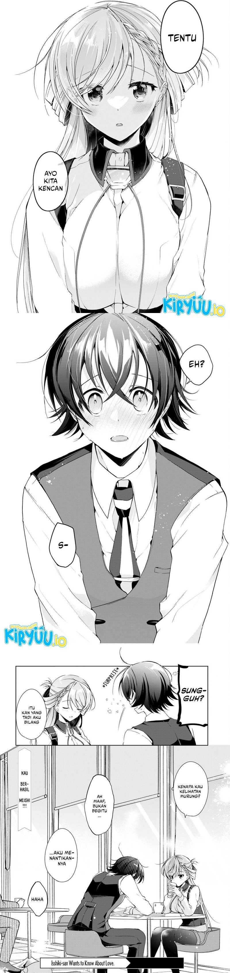 Isshiki-san wa Koi wo Shiritai Chapter 15 Gambar 5