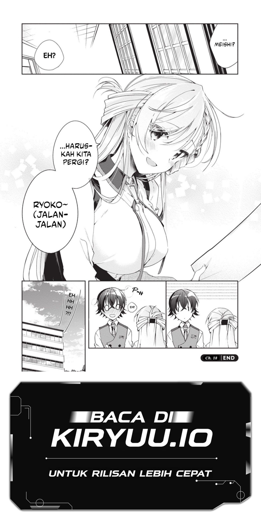 Isshiki-san wa Koi wo Shiritai Chapter 18 Gambar 19