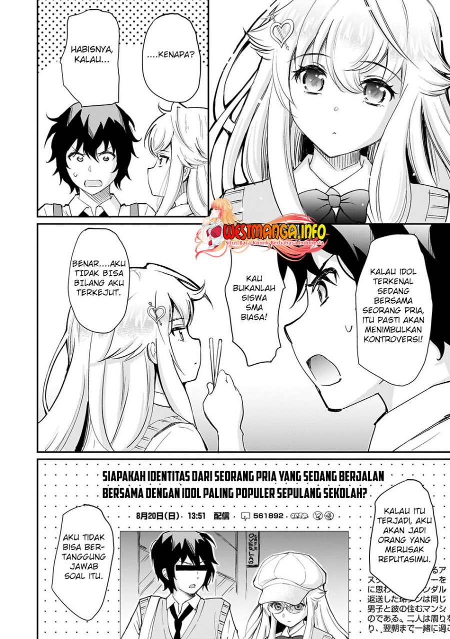 Isshou Hatarakitakunai Ore ga Classmate no Daininki Idol ni Natsukaretara Chapter 02 Gambar 24