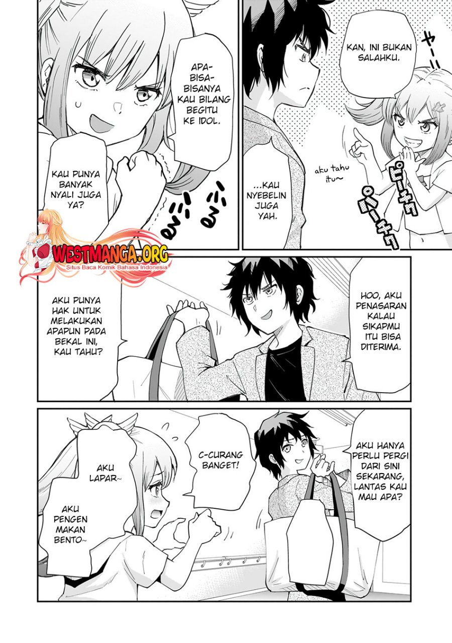 Isshou Hatarakitakunai Ore ga Classmate no Daininki Idol ni Natsukaretara Chapter 07 Gambar 17