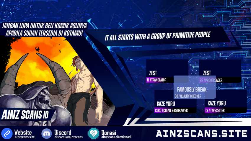 It All Starts With A Group Of Primitive People Chapter 03 Gambar 1