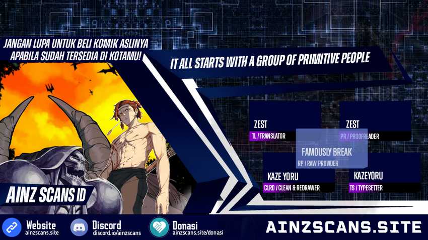 It All Starts With A Group Of Primitive People Chapter 04 Gambar 1