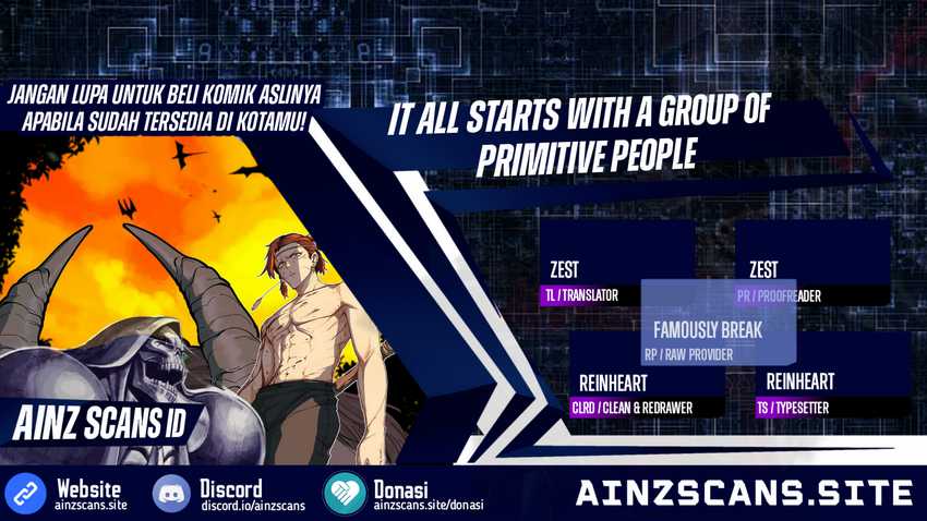 It All Starts With A Group Of Primitive People Chapter 16 Gambar 1