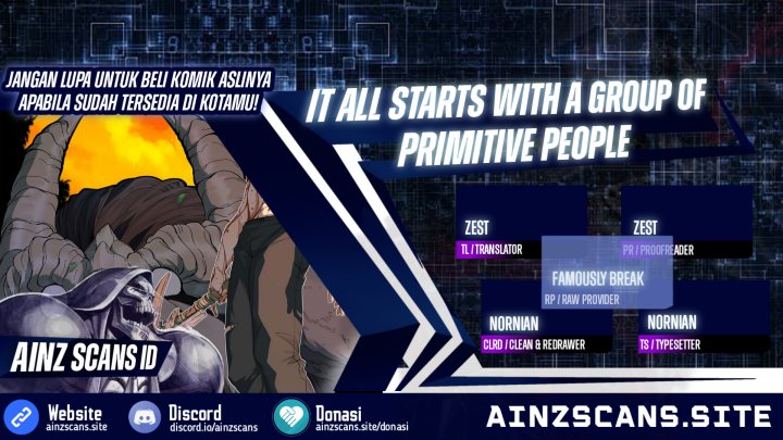 It All Starts With A Group Of Primitive People Chapter 24 Gambar 1