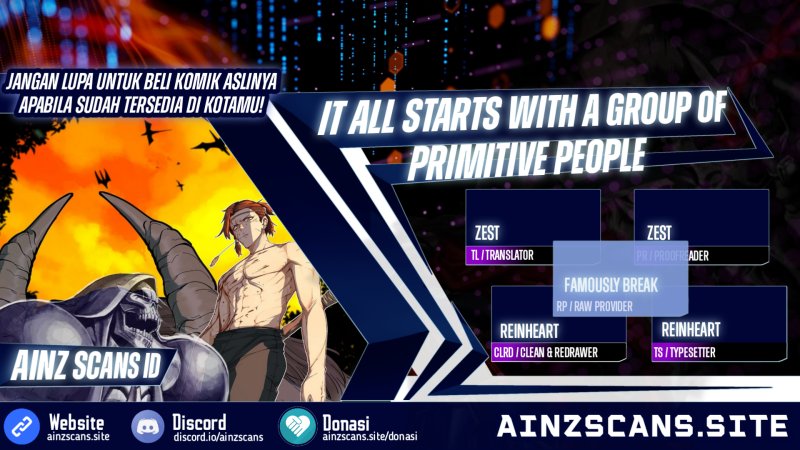 It All Starts With A Group Of Primitive People Chapter 39 Gambar 1