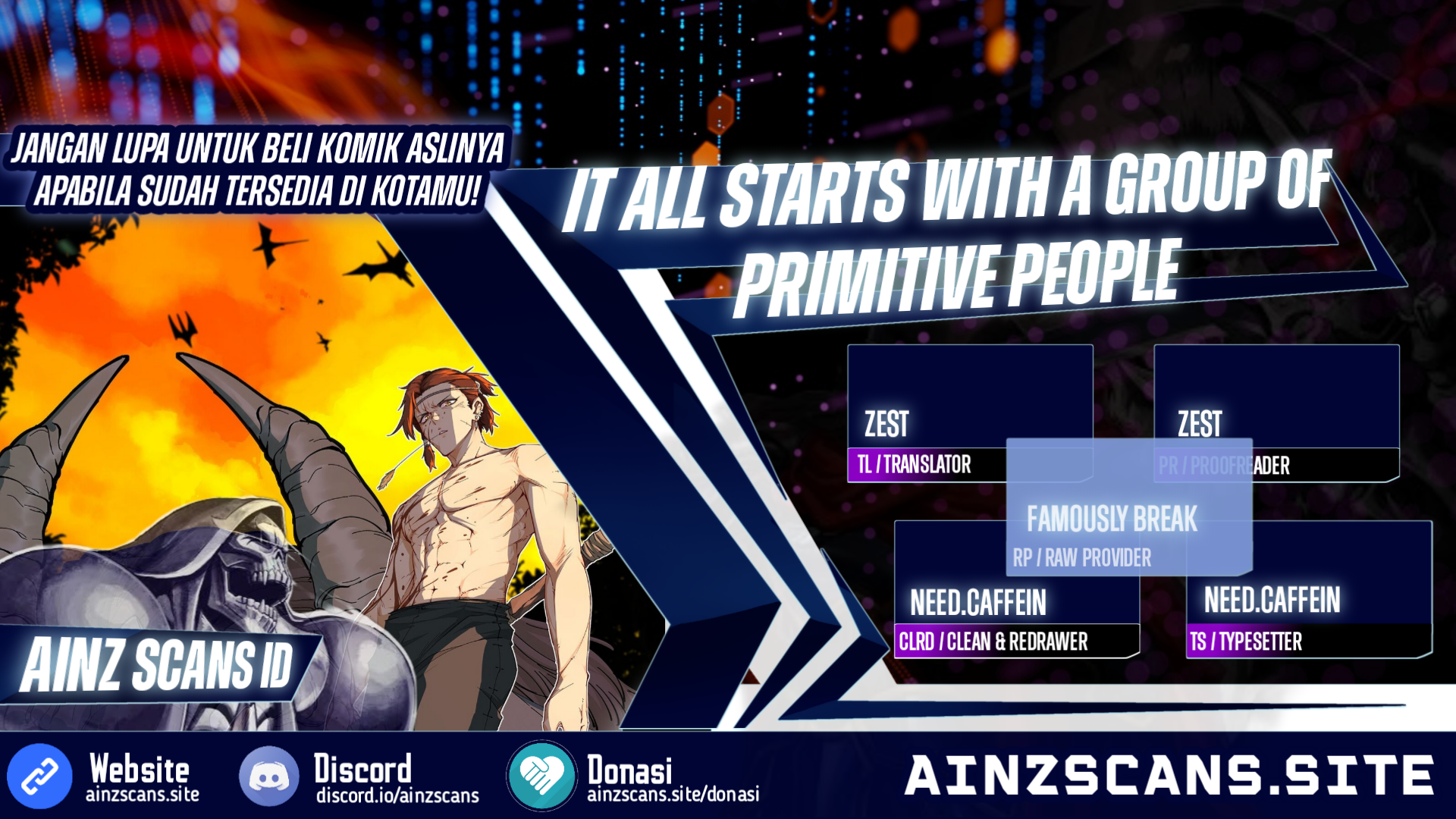 It All Starts With A Group Of Primitive People Chapter 46 Gambar 1