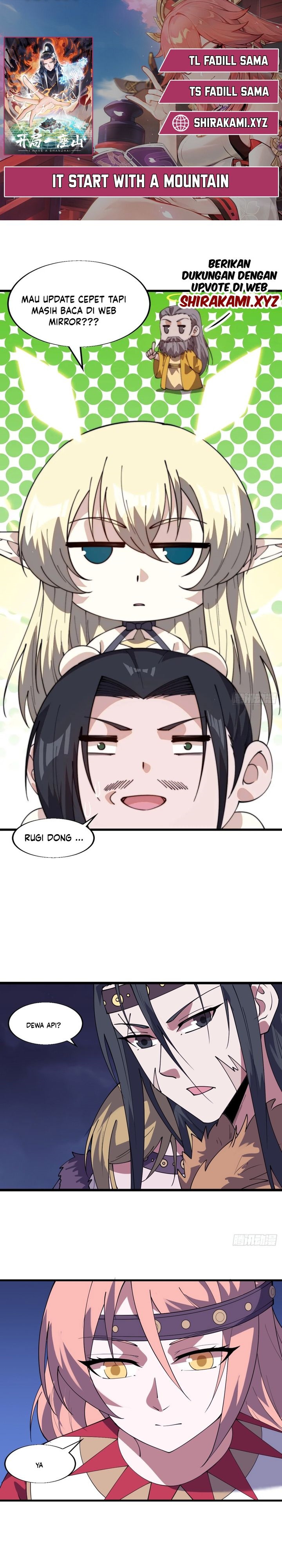 It Starts With A Mountain Chapter 871 Gambar 1