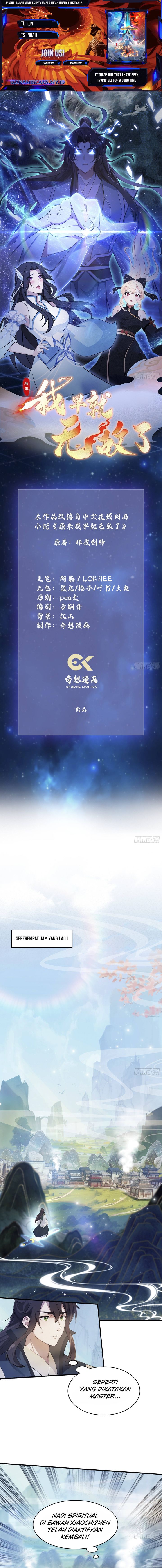 It Turns Out That I Have Been Invincible For A Long Time Chapter 15 Gambar 1