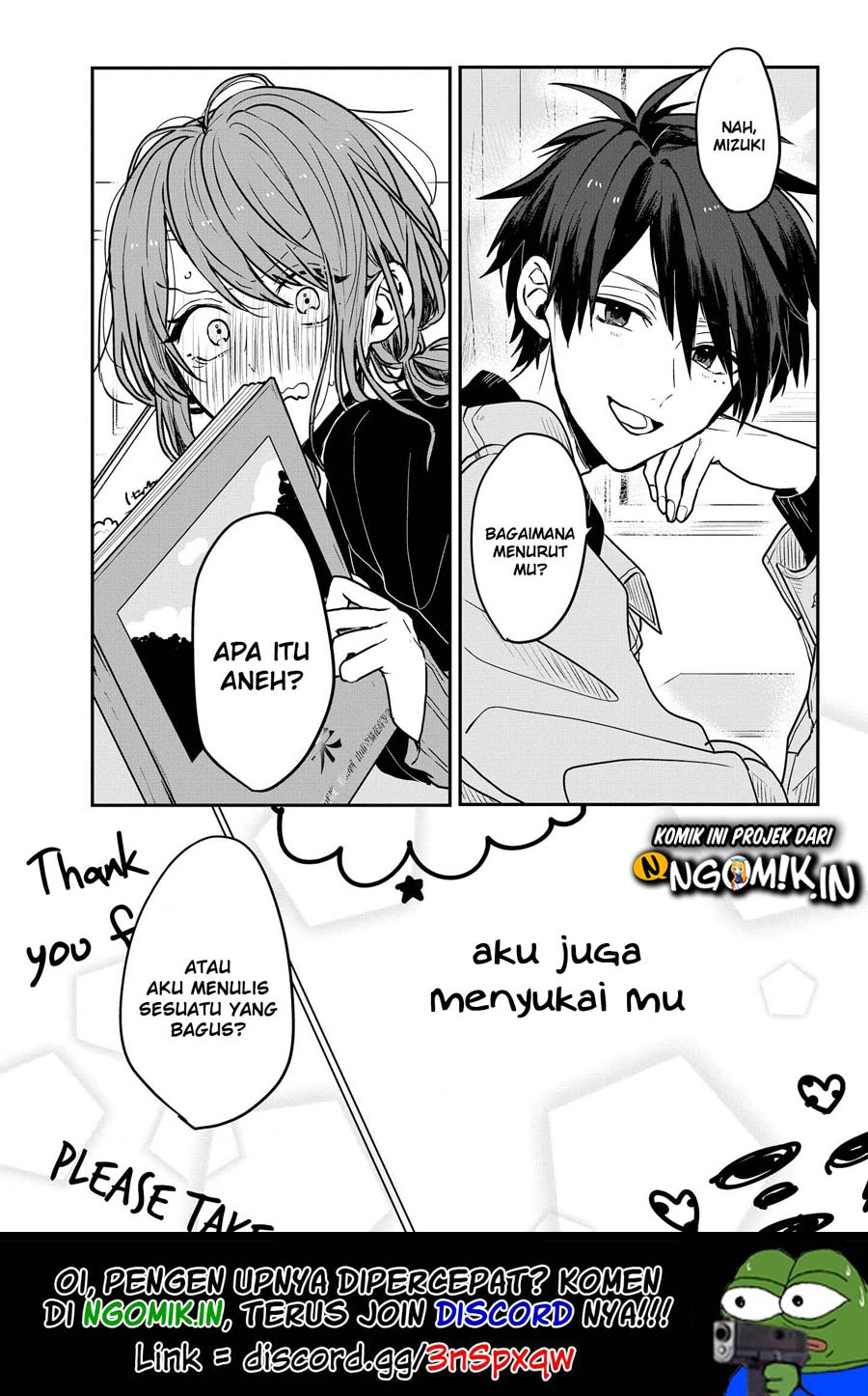 “It’s too precious and hard to read !!” 4P Short Stories Chapter 01 Gambar 5