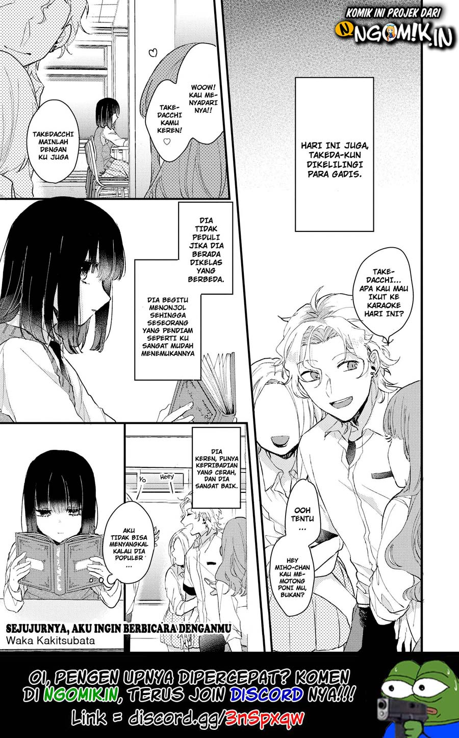 “It’s too precious and hard to read !!” 4P Short Stories Chapter 02 Gambar 2