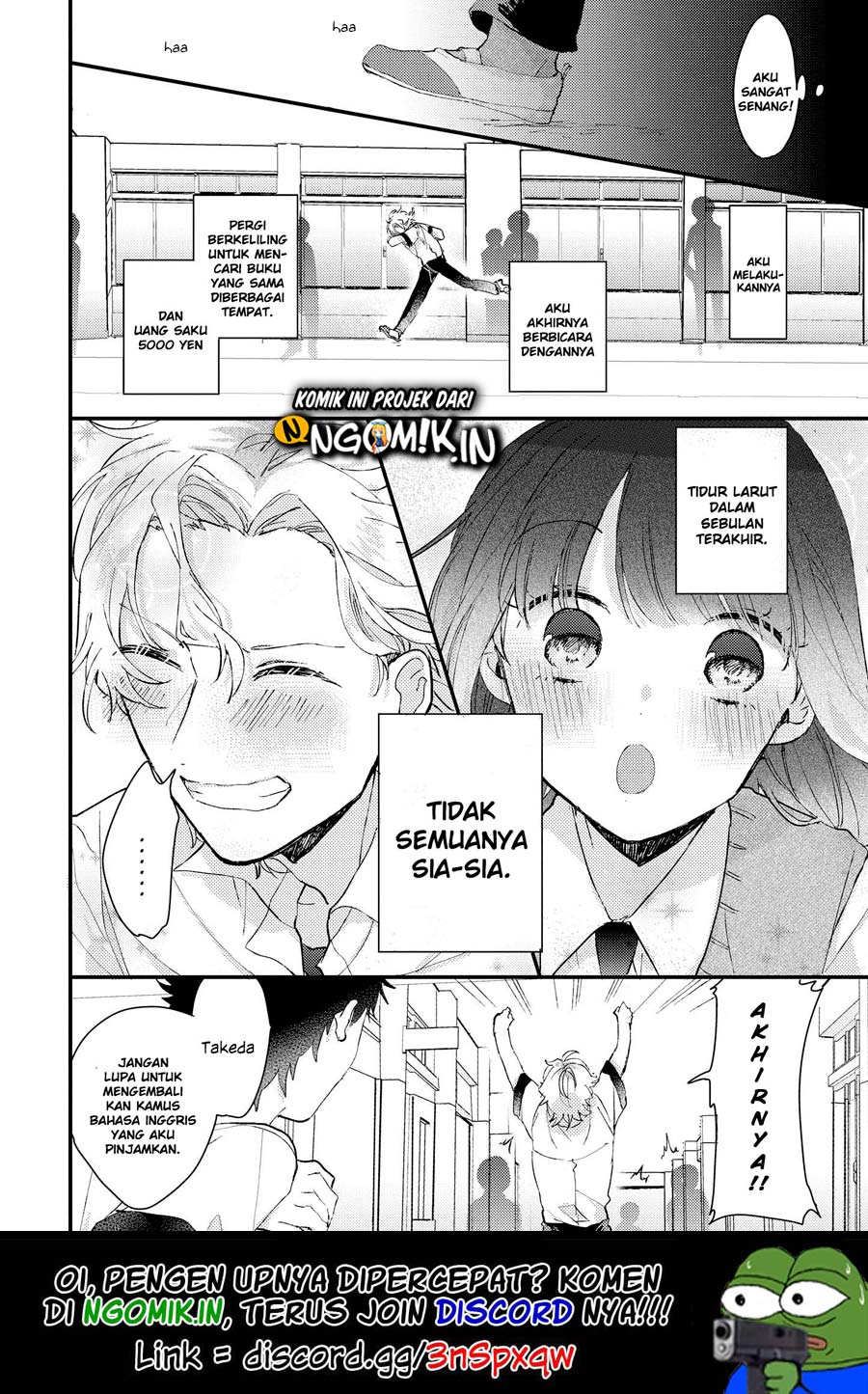 “It’s too precious and hard to read !!” 4P Short Stories Chapter 02 Gambar 5