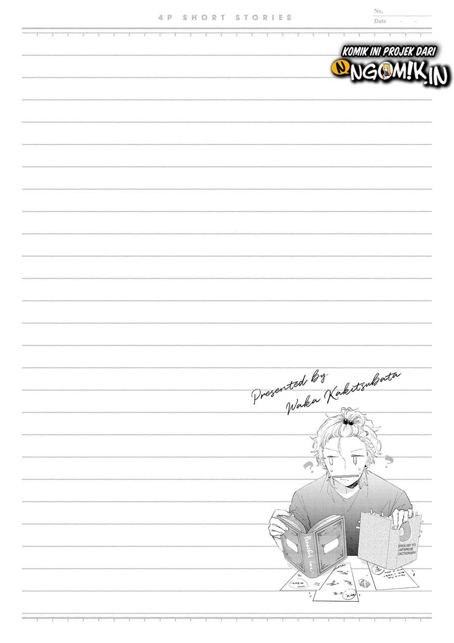 “It’s too precious and hard to read !!” 4P Short Stories Chapter 02 Gambar 7