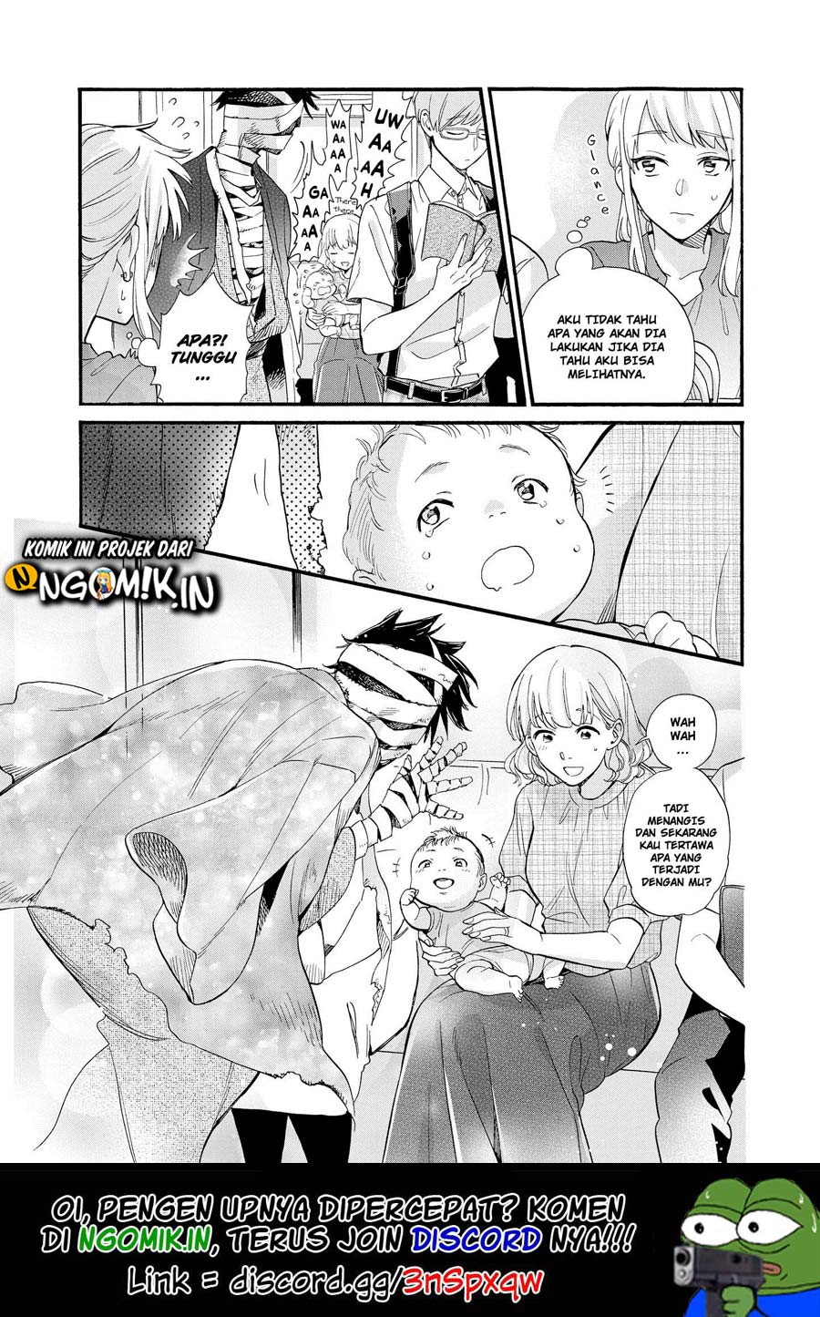 “It’s too precious and hard to read !!” 4P Short Stories Chapter 03 Gambar 4