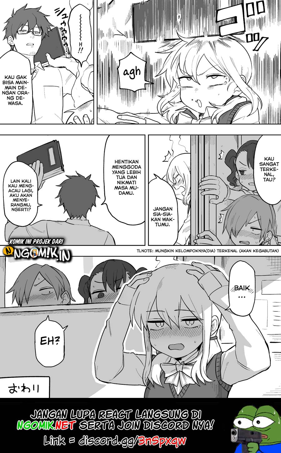 “It’s too precious and hard to read !!” 4P Short Stories Chapter 04 Gambar 5