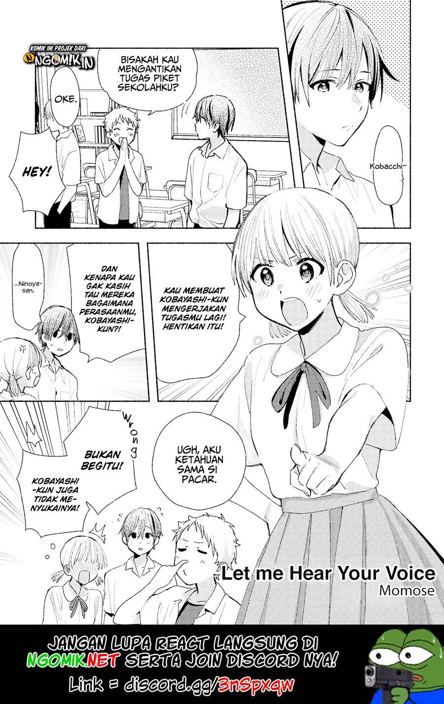 “It’s too precious and hard to read !!” 4P Short Stories Chapter 09 Gambar 2