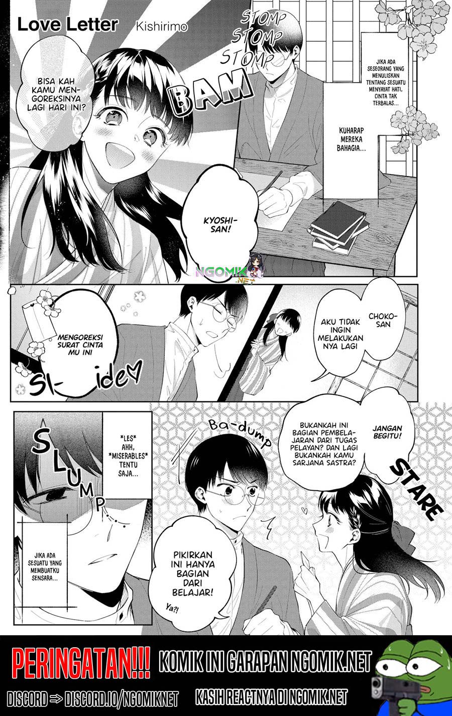 “It’s too precious and hard to read !!” 4P Short Stories Chapter 10 Gambar 2