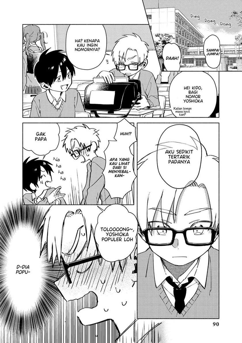 “It’s too precious and hard to read !!” 4P Short Stories Chapter 15 Gambar 3