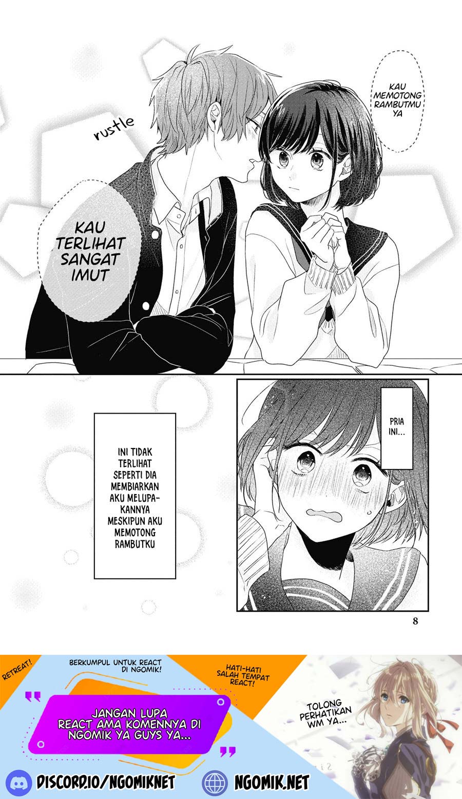 “It’s too precious and hard to read !!” 4P Short Stories Chapter 27 Gambar 5