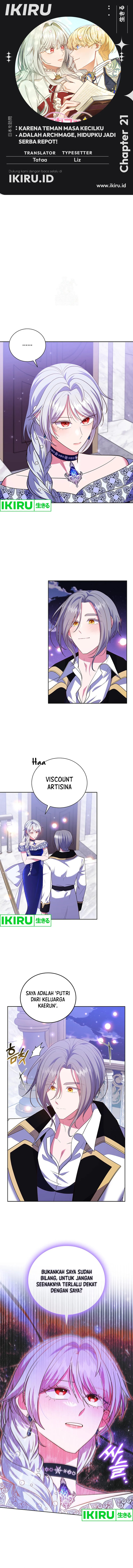 It’s Annoying Because My Childhood Friend Is an Archmage Chapter 21 Gambar 1