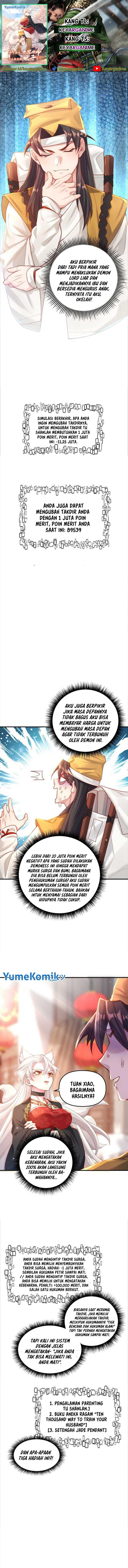 it’s Just Fortune-Telling, How Did the Nine-Tailed Demon Emperor Become My Wife?! Chapter 02 Gambar 1