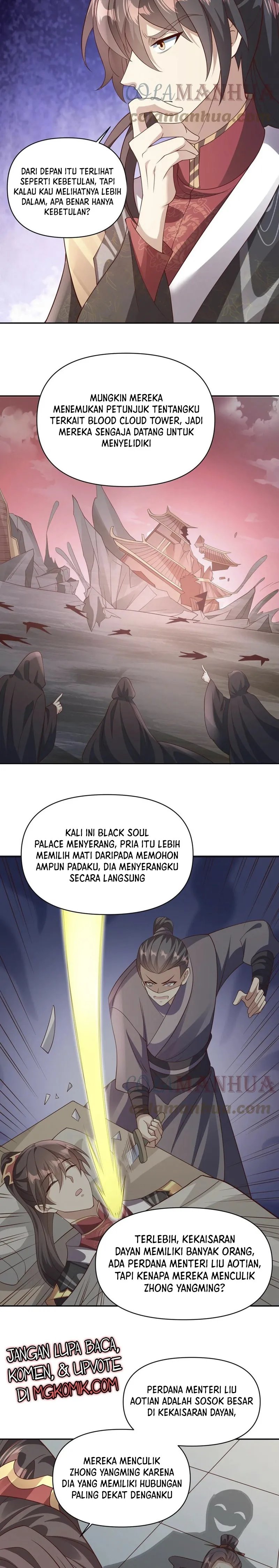 It’s Over! The Queen’s Soft Rice Husband is Actually Invincible Chapter 50 Gambar 4