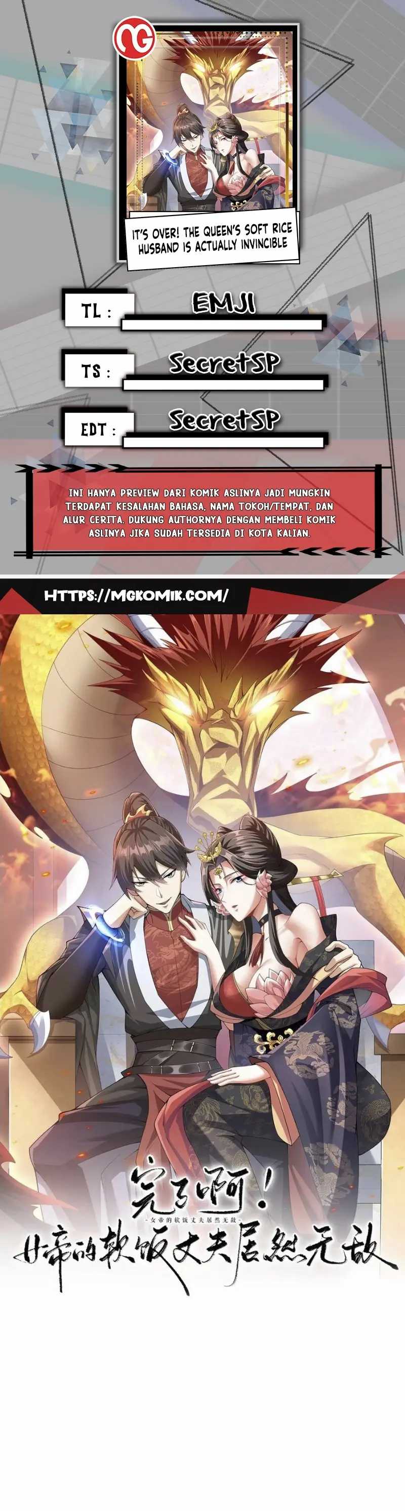 It’s Over! The Queen’s Soft Rice Husband is Actually Invincible Chapter 127 Gambar 1