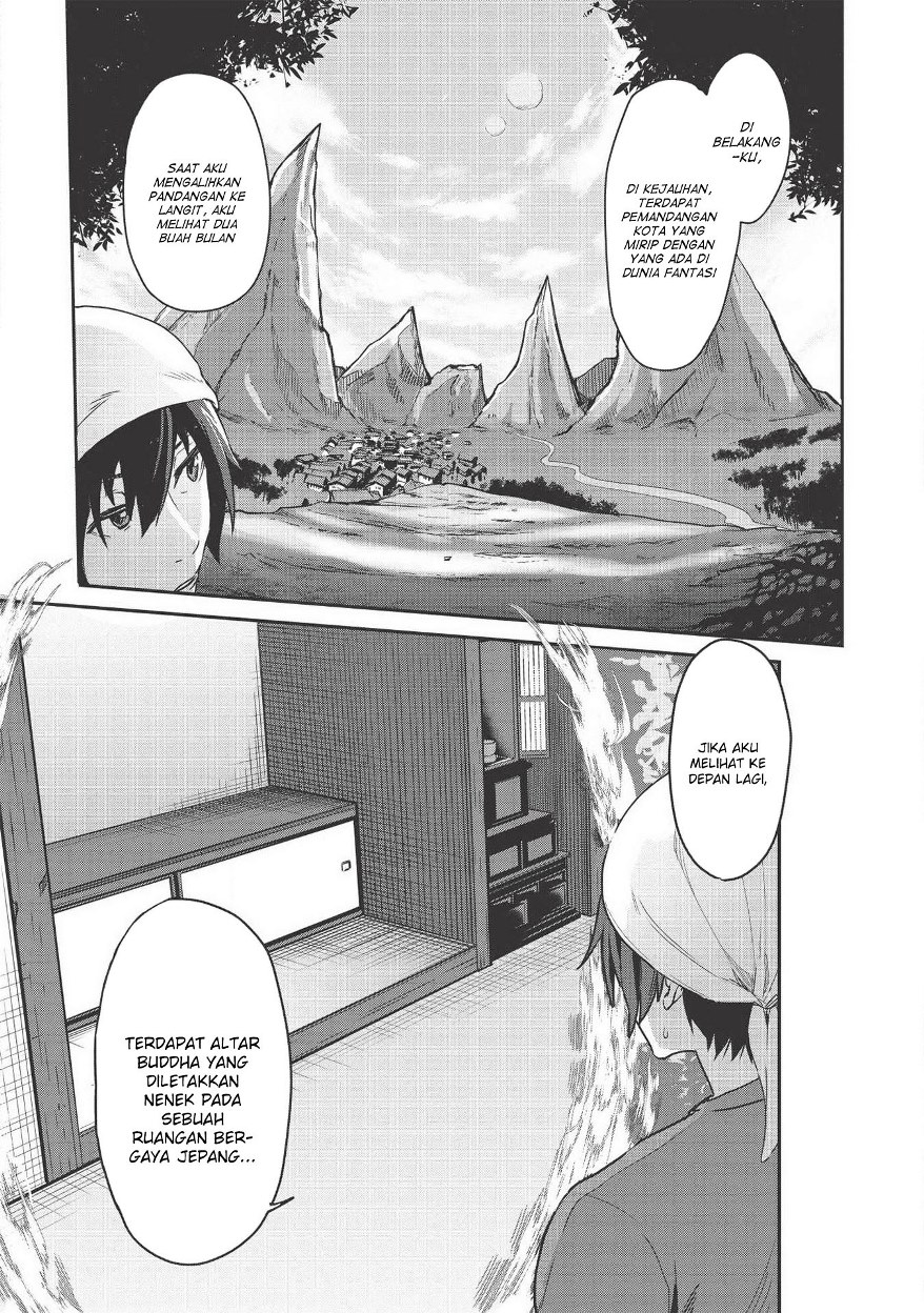 Itsu Demo Jitaku ni Kaereru Ore wa, Isekai de Gyoushoujin o Hajimemashita Chapter 01 Gambar 7
