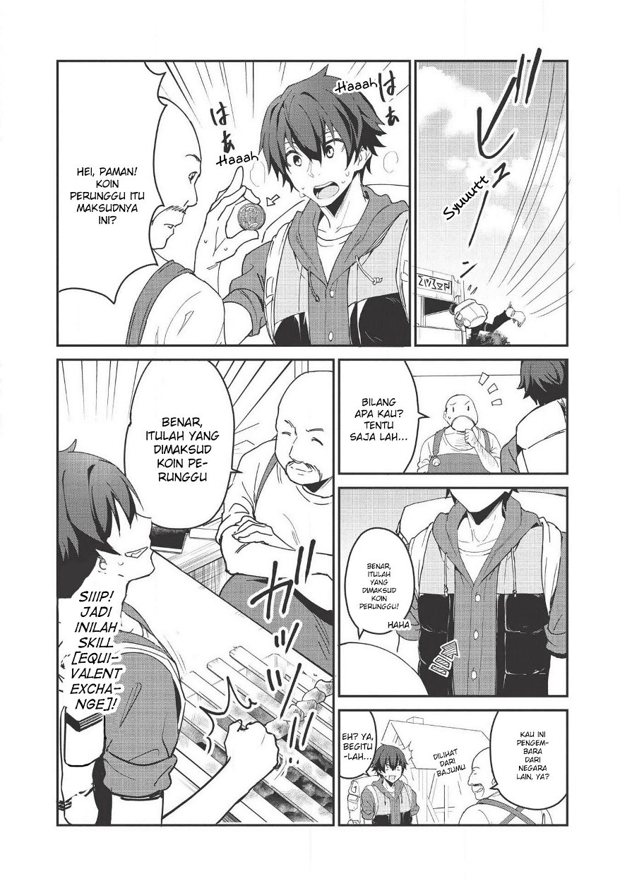 Itsu Demo Jitaku ni Kaereru Ore wa, Isekai de Gyoushoujin o Hajimemashita Chapter 01 Gambar 20