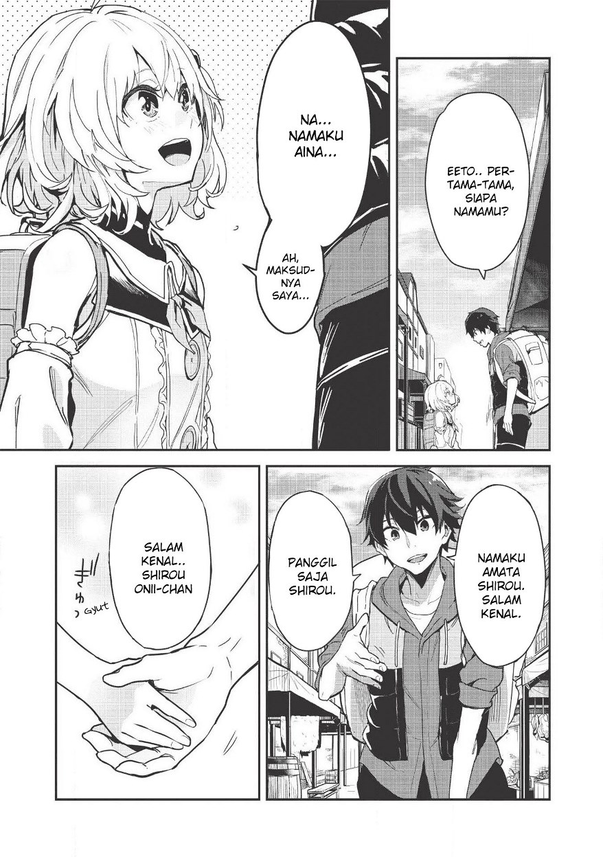 Itsu Demo Jitaku ni Kaereru Ore wa, Isekai de Gyoushoujin o Hajimemashita Chapter 01 Gambar 30