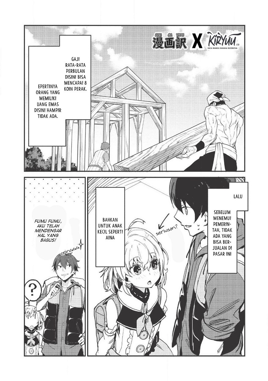 Itsu Demo Jitaku ni Kaereru Ore wa, Isekai de Gyoushoujin o Hajimemashita Chapter 01 Gambar 32