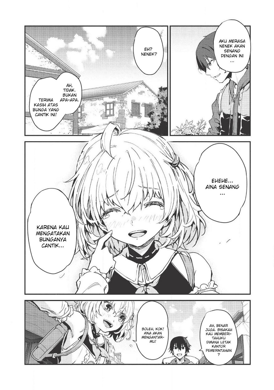 Itsu Demo Jitaku ni Kaereru Ore wa, Isekai de Gyoushoujin o Hajimemashita Chapter 01 Gambar 34