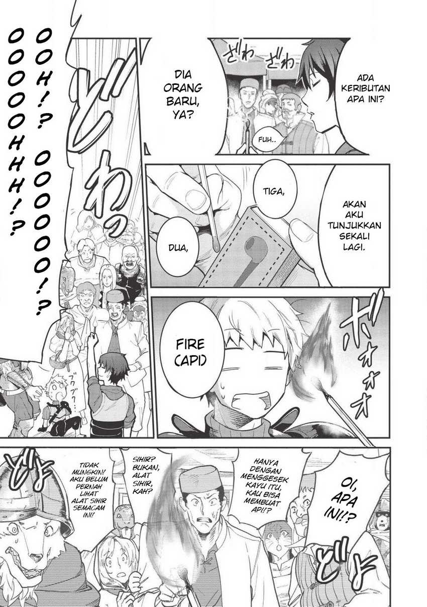 Itsu Demo Jitaku ni Kaereru Ore wa, Isekai de Gyoushoujin o Hajimemashita Chapter 03 Gambar 3