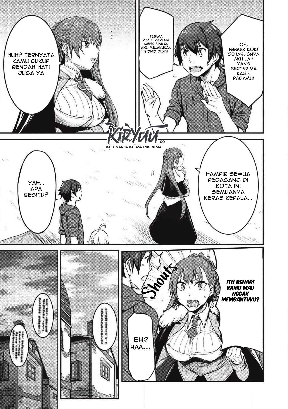 Itsu Demo Jitaku ni Kaereru Ore wa, Isekai de Gyoushoujin o Hajimemashita Chapter 05 Gambar 4