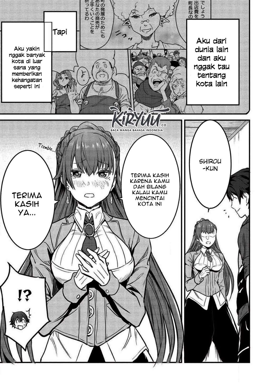 Itsu Demo Jitaku ni Kaereru Ore wa, Isekai de Gyoushoujin o Hajimemashita Chapter 05 Gambar 16