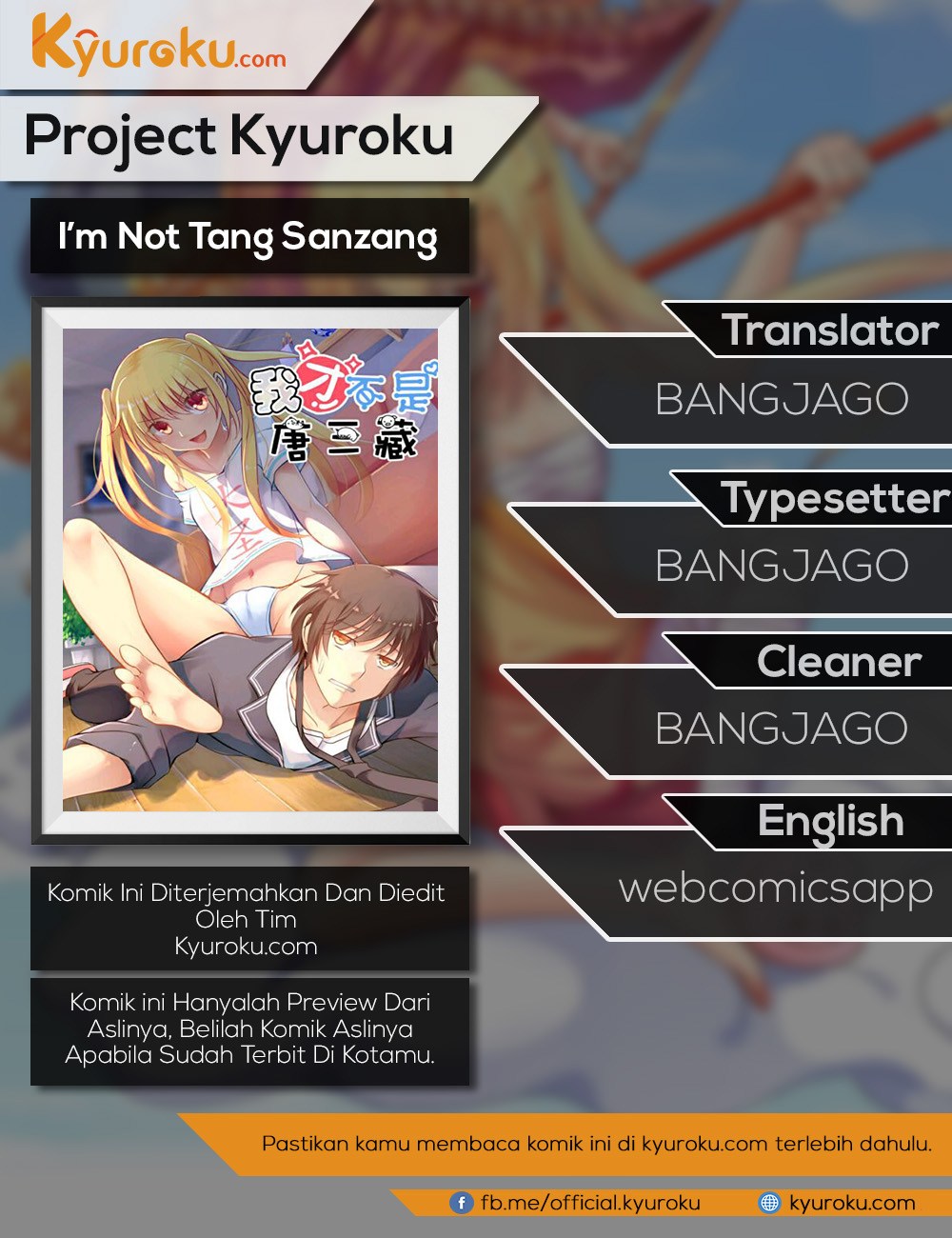 I’m Not Tang Sanzang Chapter 11 Gambar 1