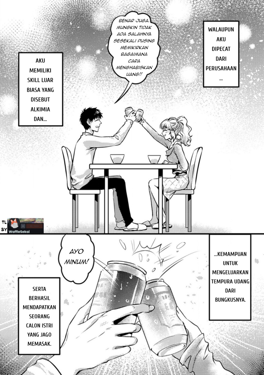 Jigoku no Sata mo Ougon Shidai – Kaisha wo Kubi ni natta Kedo, Renkinjutsu Toka Iu Cheat Skill wo te ni Ireta no de Jinsei Ippatsu Gyakuten wo Mezashimasu Chapter 13.3 Gambar 11