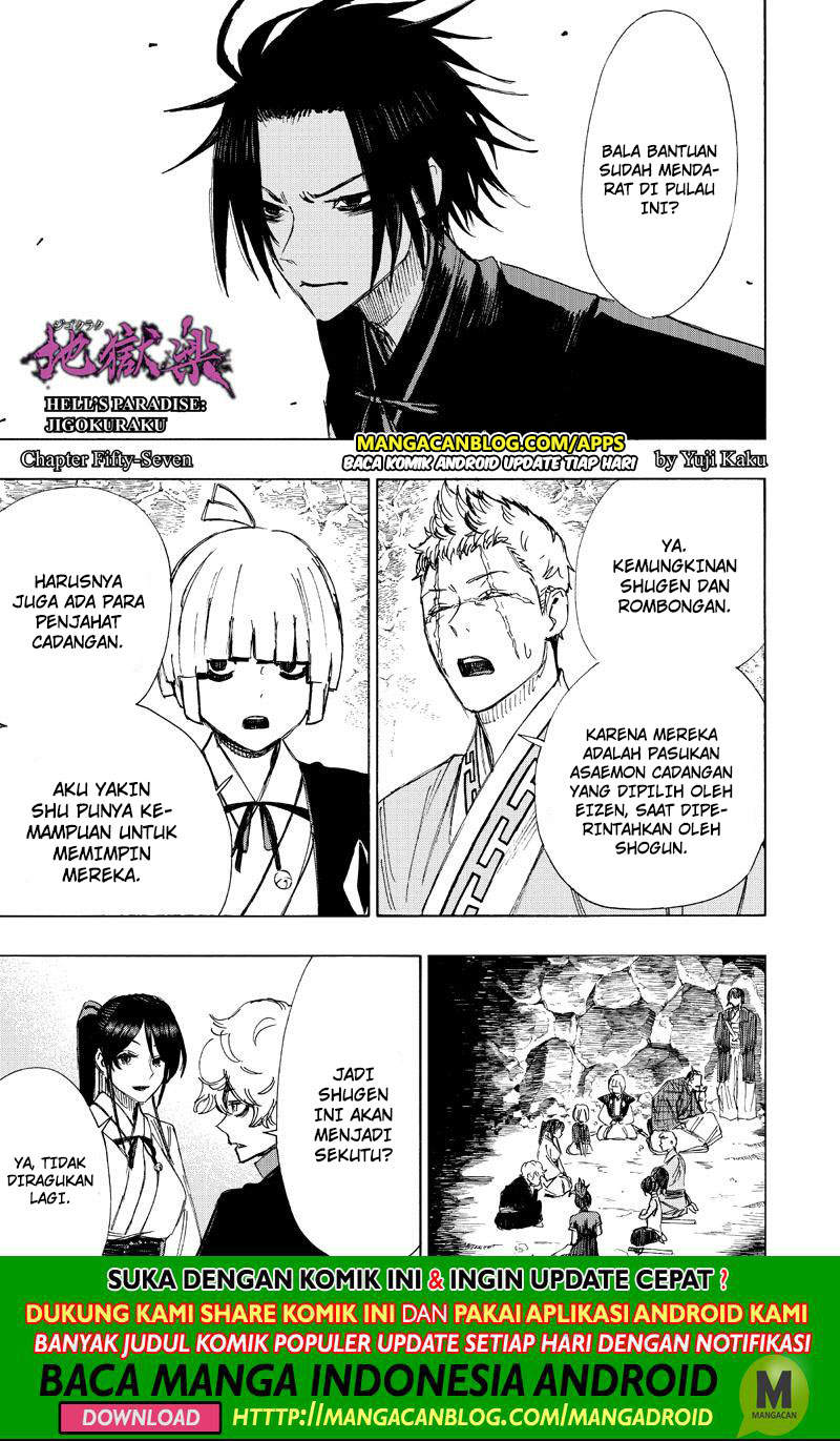 Jigokuraku Chapter 57 Gambar 1