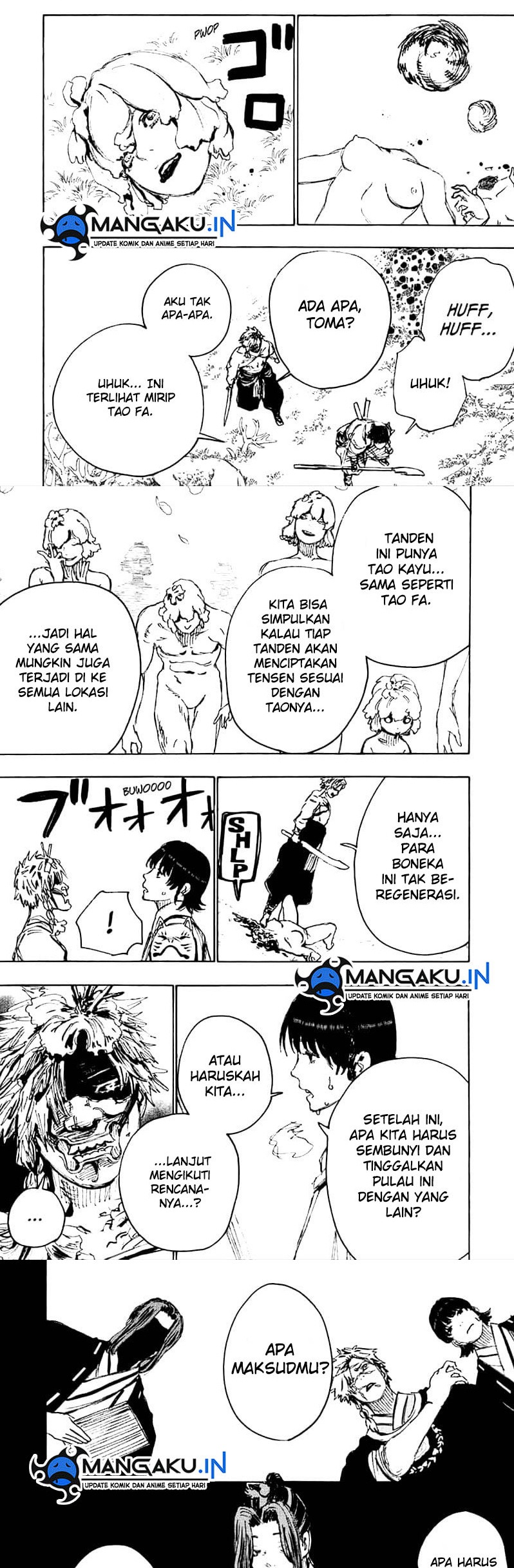 Jigokuraku Chapter 102 Gambar 2