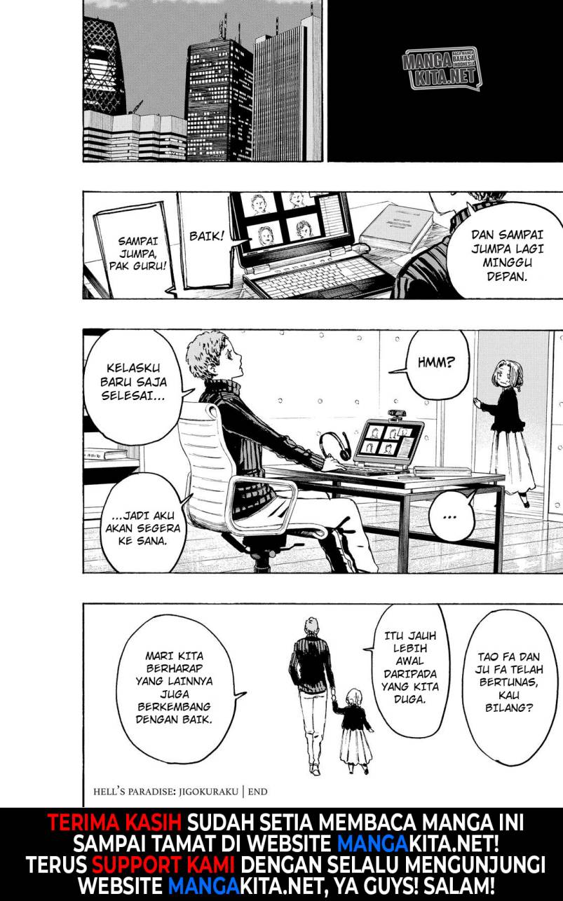 Jigokuraku Chapter 127 End Gambar 17