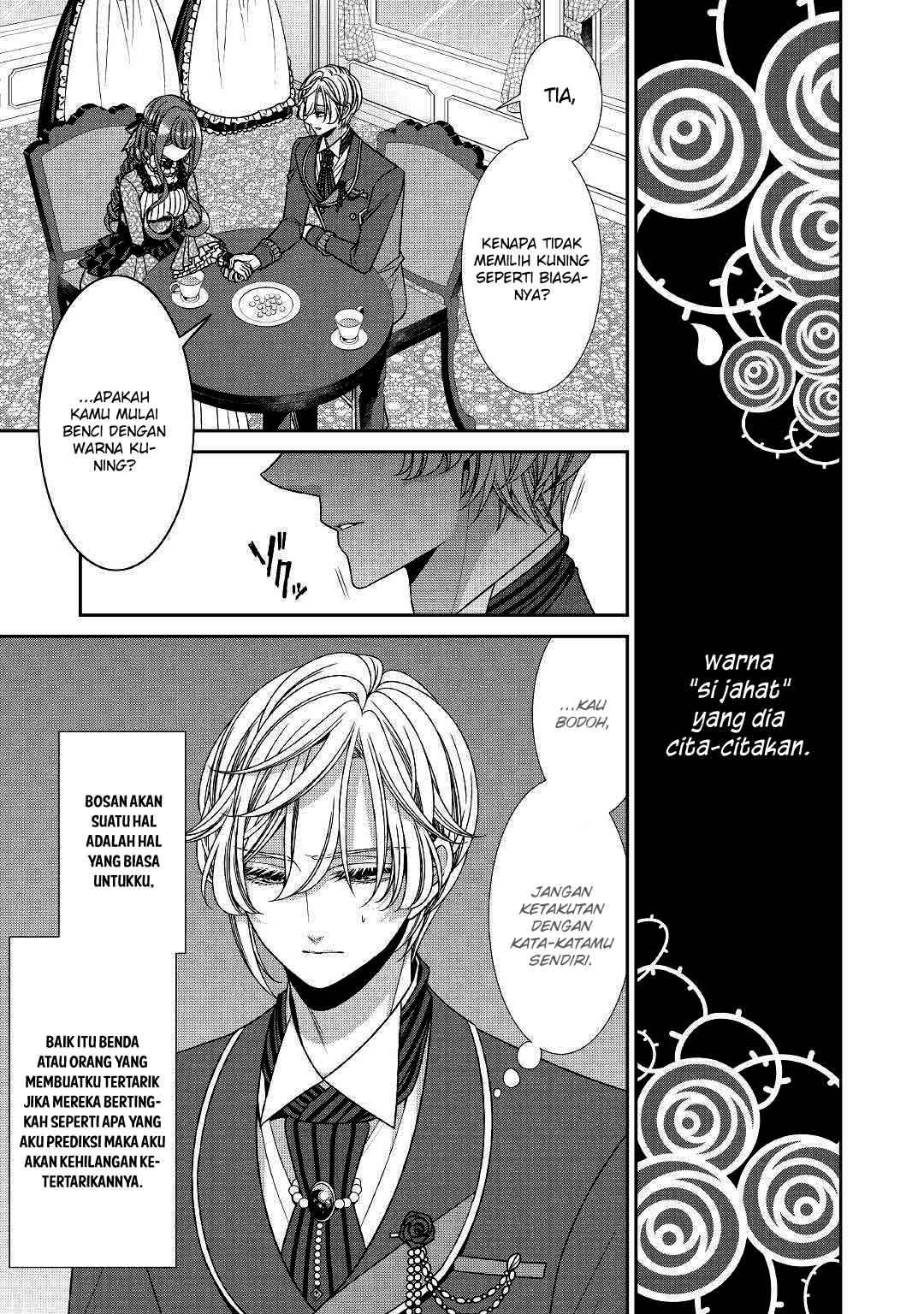 Jishou Akuyaku Reijou na Konyakusha no Kansatsu Kiroku Chapter 17 Gambar 8