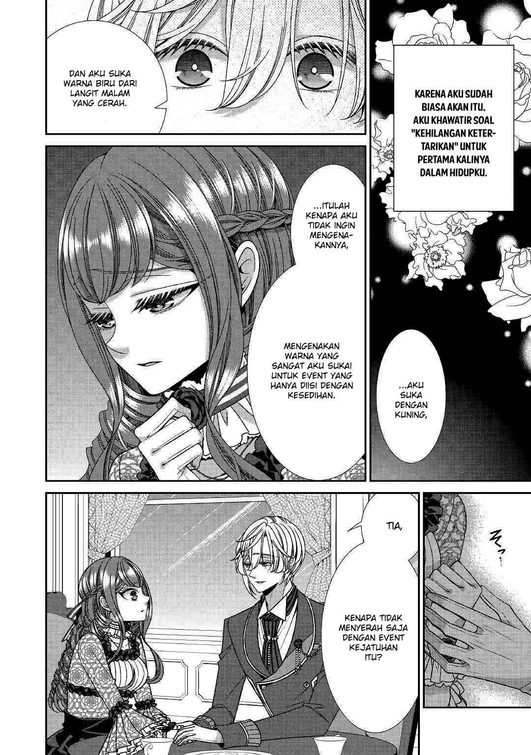 Jishou Akuyaku Reijou na Konyakusha no Kansatsu Kiroku Chapter 17 Gambar 9