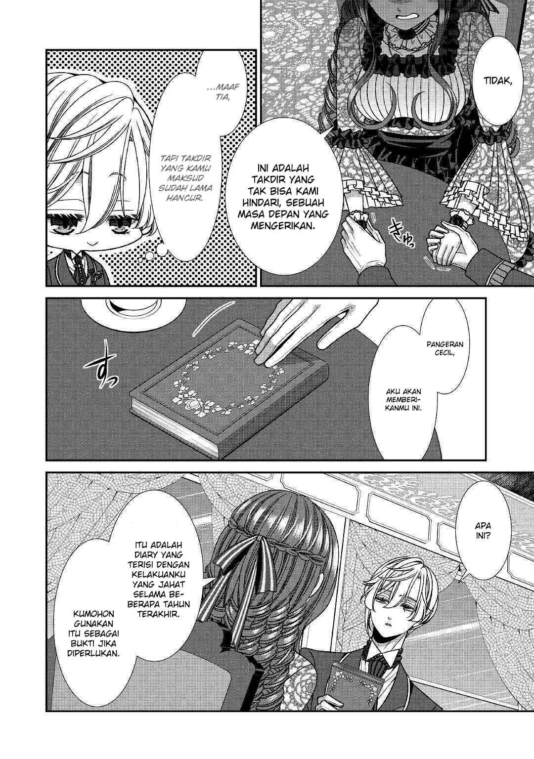 Jishou Akuyaku Reijou na Konyakusha no Kansatsu Kiroku Chapter 17 Gambar 11