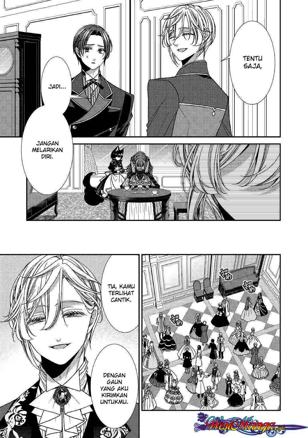 Jishou Akuyaku Reijou na Konyakusha no Kansatsu Kiroku Chapter 17 Gambar 24