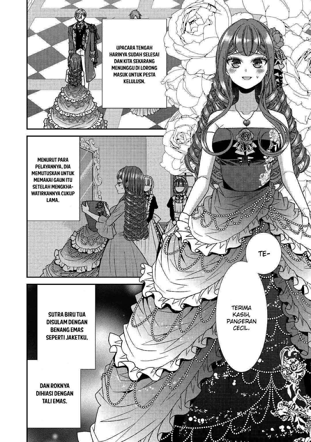 Jishou Akuyaku Reijou na Konyakusha no Kansatsu Kiroku Chapter 17 Gambar 25