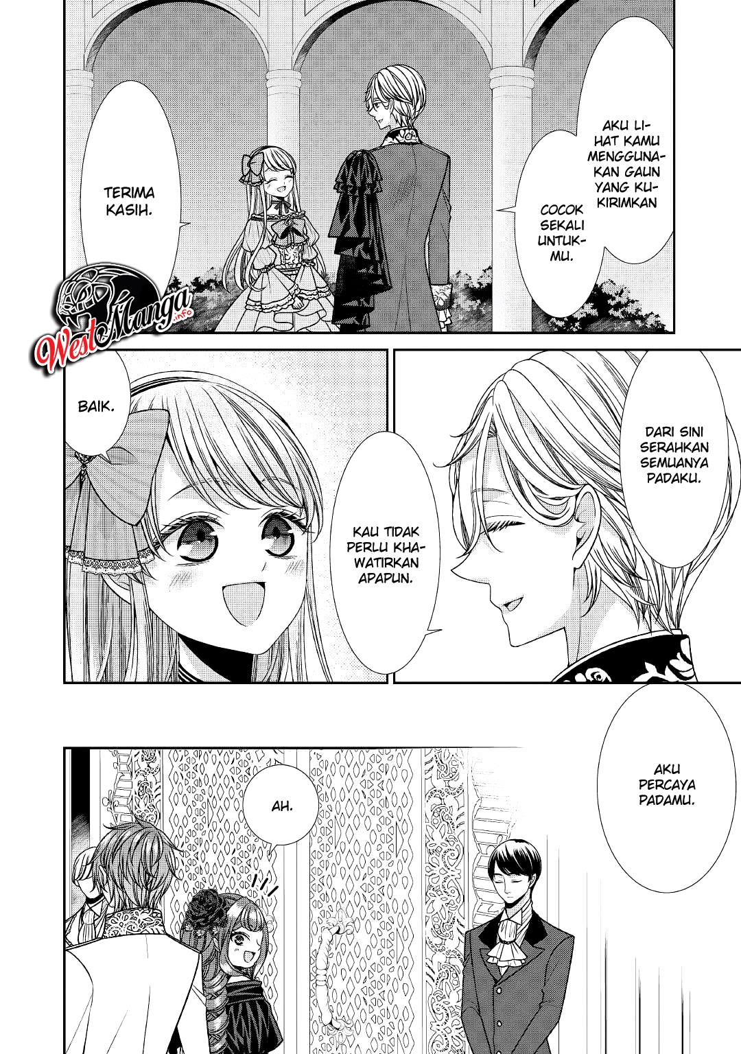 Jishou Akuyaku Reijou na Konyakusha no Kansatsu Kiroku Chapter 23 Gambar 4