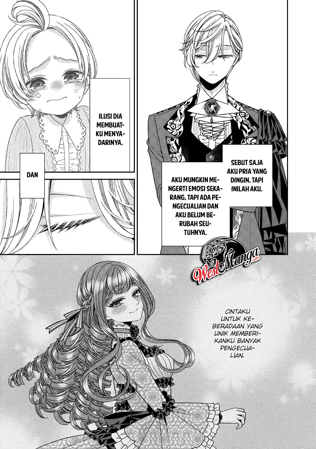 Jishou Akuyaku Reijou na Konyakusha no Kansatsu Kiroku Chapter 23 Gambar 24