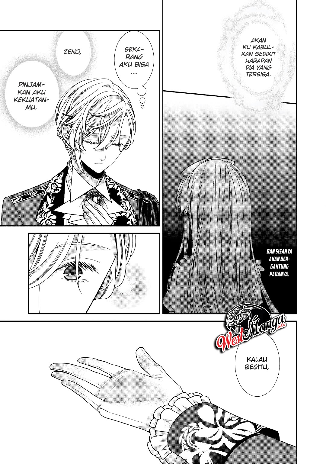 Jishou Akuyaku Reijou na Konyakusha no Kansatsu Kiroku Chapter 23 Gambar 32
